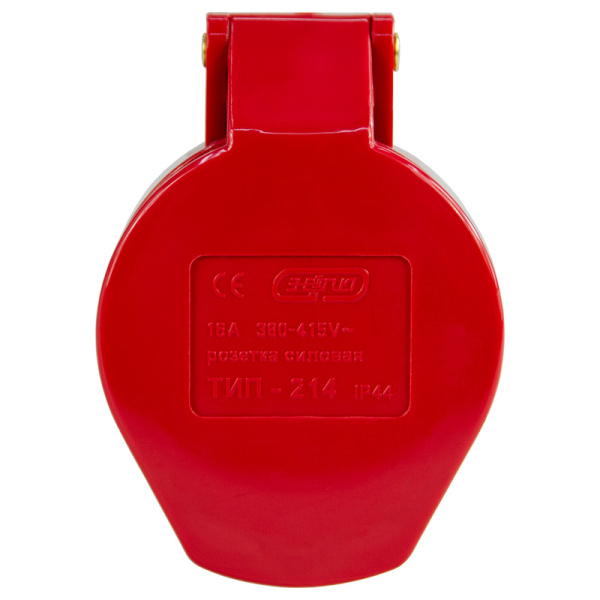 Розетка переносная TS-214 3P+PE 16А 400В IP44 ЭНЕРГИЯ