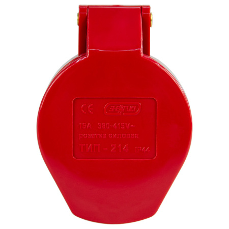 Розетка переносная TS-214 3P+PE 16А 400В IP44 ЭНЕРГИЯ