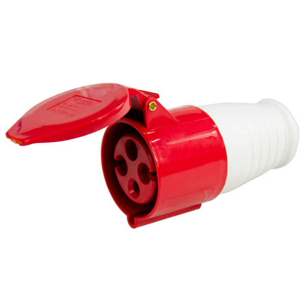 Розетка переносная TS-224 3P+PE 32А 400В IP44 ЭНЕРГИЯ