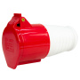 Розетка переносная TS-224 3P+PE 32А 400В IP44 ЭНЕРГИЯ