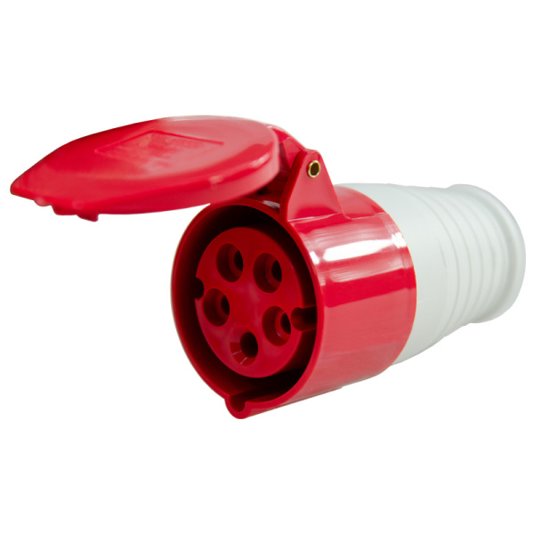 Розетка переносная TS-215 3P+PE+N 16А 400В IP44 ЭНЕРГИЯ