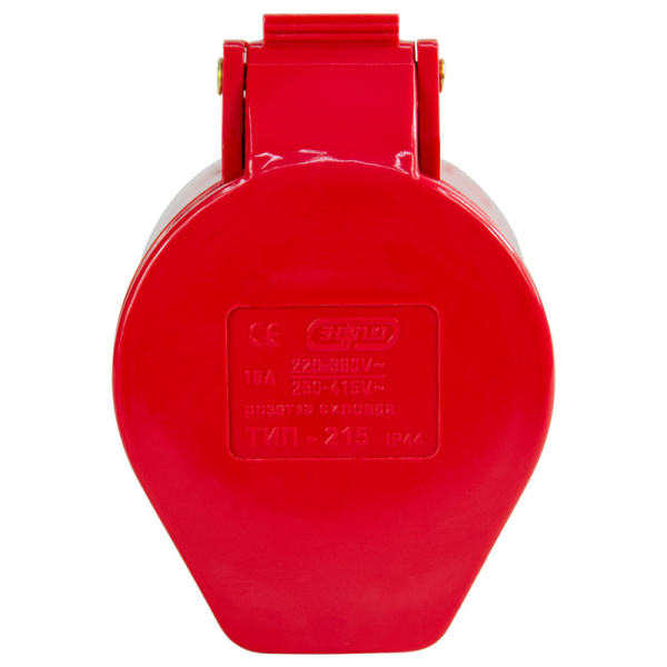 Розетка переносная TS-215 3P+PE+N 16А 400В IP44 ЭНЕРГИЯ