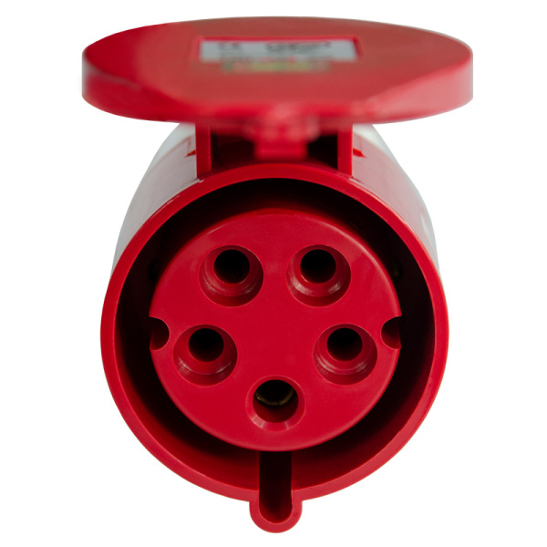 Розетка переносная TS-225 3P+PE+N 32А 400В IP44 ЭНЕРГИЯ