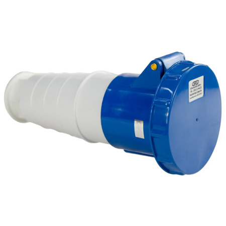 Розетка переносная TS-233 2P+PE 63А 230В IP67 ЭНЕРГИЯ
