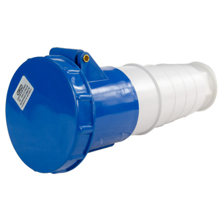 Розетка переносная TS-233 2P+PE 63А 230В IP67 ЭНЕРГИЯ