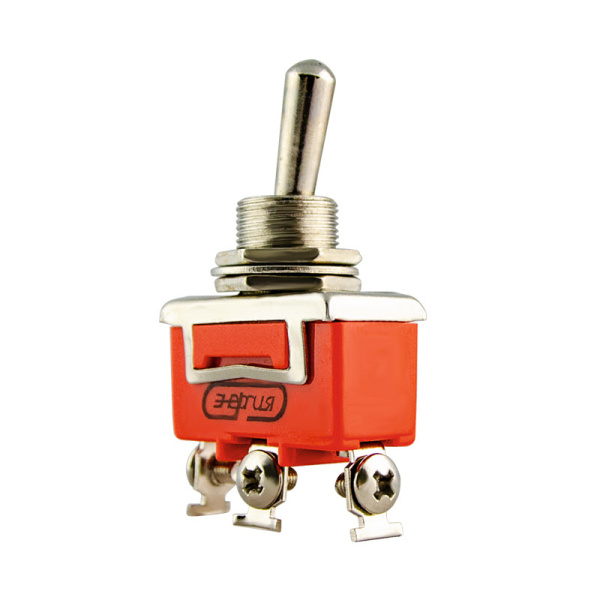 Выключатель-тумблер 1121 вкл-вкл 1 группа контактов ЭНЕРГИЯ