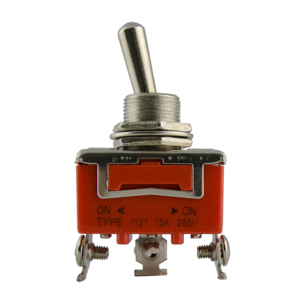 Выключатель-тумблер 1121 вкл-вкл 1 группа контактов ЭНЕРГИЯ