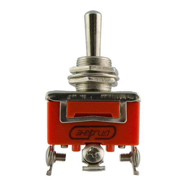 Выключатель-тумблер 1122 вкл-откл-вкл 1 группа контактов ЭНЕРГИЯ