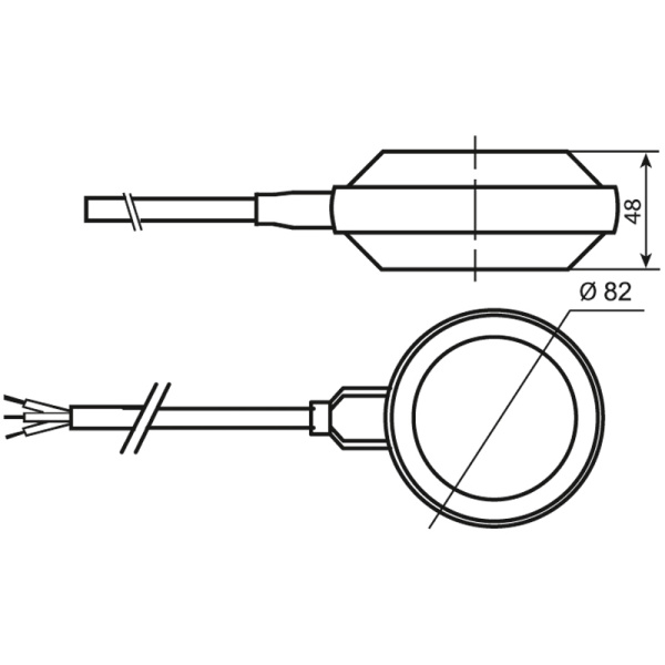 Выключатель поплавковый TSY-4 шнур 2 м. ЭНЕРГИЯ