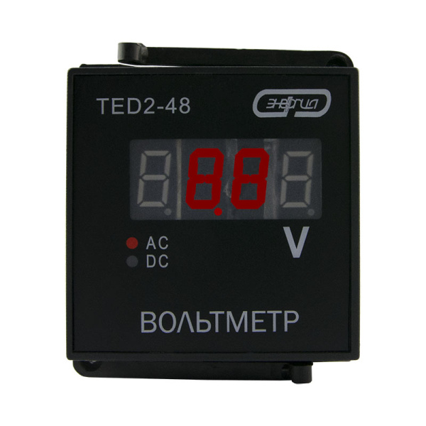 Bольтметр TED2-48  цифровой АС 0-300В (0,5) ЭНЕРГИЯ