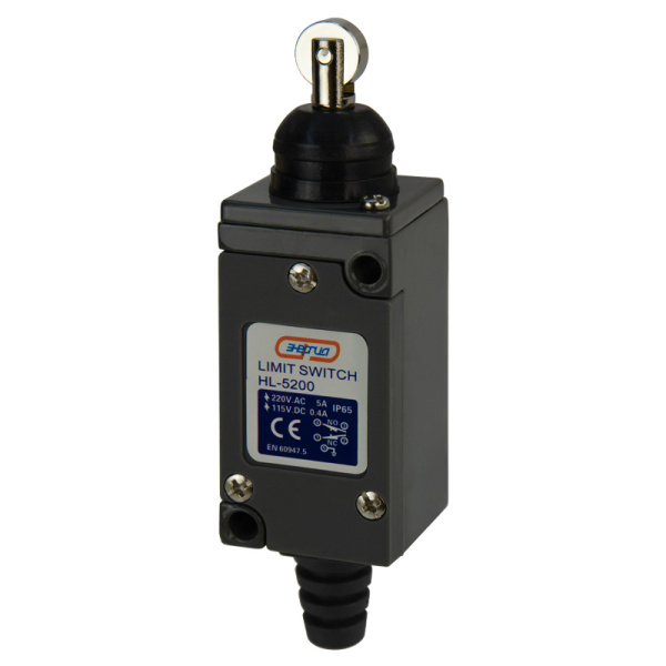 Концевой выключатель HL-5200 роликовый толкатель 5А 1НО+1НЗ IP65 ЭНЕРГИЯ