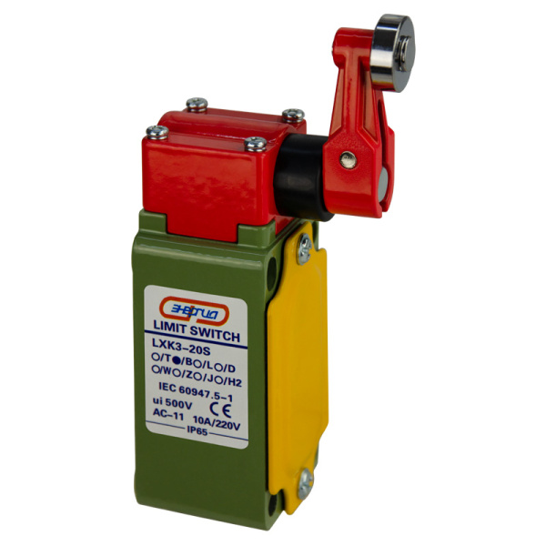 Концевой выключатель LXK3-20S/B роликовый рычаг 10А 1НО+1НЗ IP65 ЭНЕРГИЯ