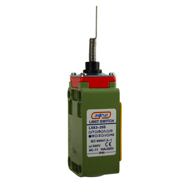 Концевой выключатель LXK3-20S/W пружинный рычаг