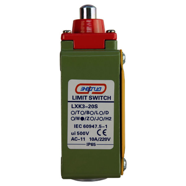 Концевой выключатель LXK3-20S/Z кнопочный толкатель 10А 1НО+1НЗ IP65 ЭНЕРГИЯ