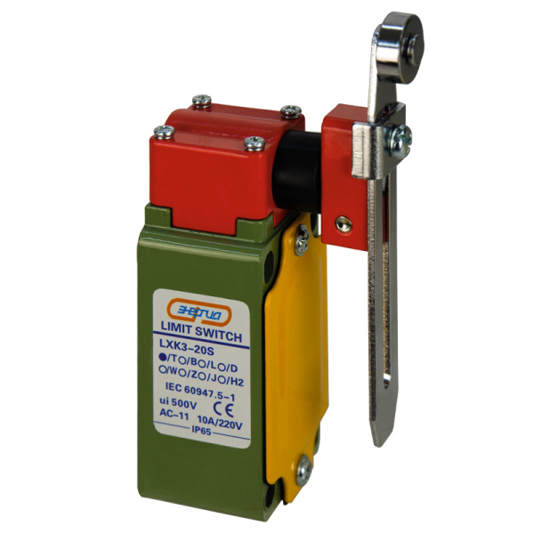 Концевой выключатель LXK3-20S/Т регулируемый роликовый рычаг 10А 1НО+1НЗ IP65 ЭНЕРГИЯ
