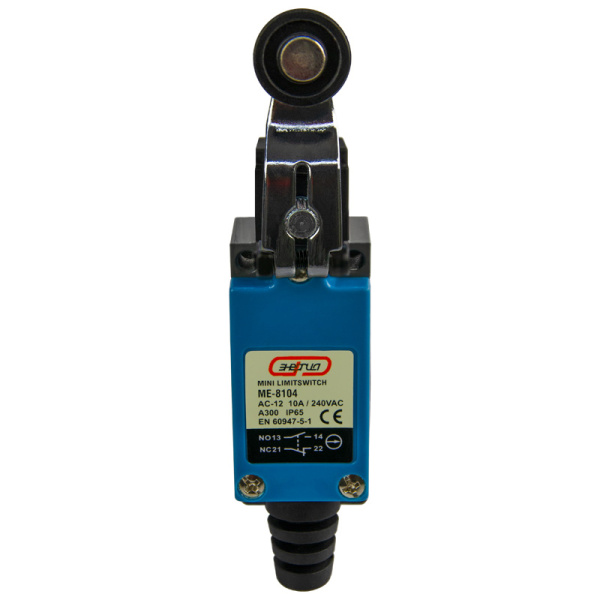Концевой выключатель МЕ 8104  роликовый рычаг 5А 1НО+1НЗ IP65 ЭНЕРГИЯ