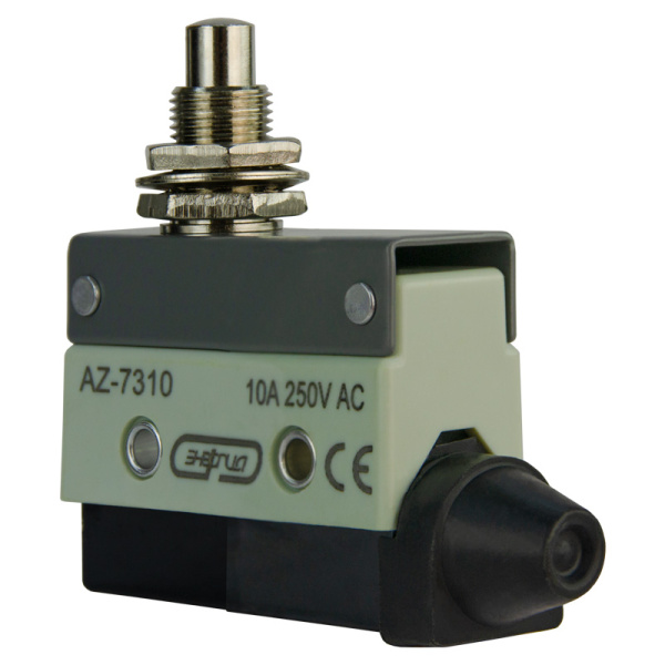 Концевой выключатель АZ-7310 кнопочный толкатель 10А 1НО+1НЗ IP65 ЭНЕРГИЯ