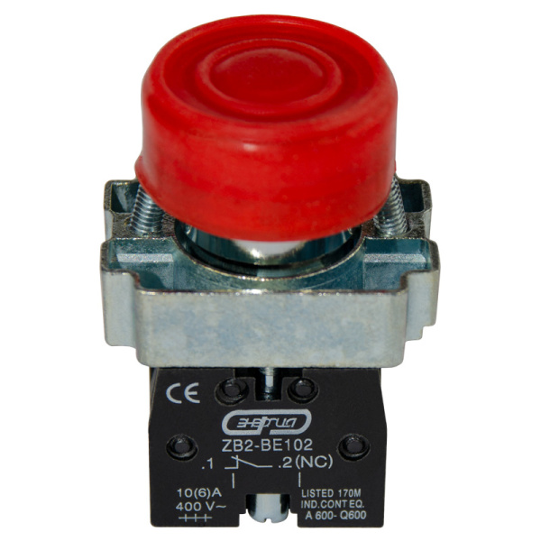 Кнопка XB2-BP42 d22мм красная 1НЗ IP66 ЭНЕРГИЯ