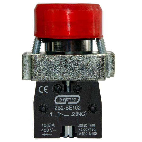 Кнопка XB2-BP42 d22мм красная 1НЗ IP66 ЭНЕРГИЯ