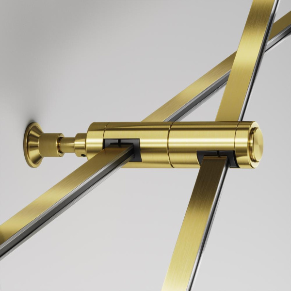 Крепление настенное Wall двойное Flarity латунь