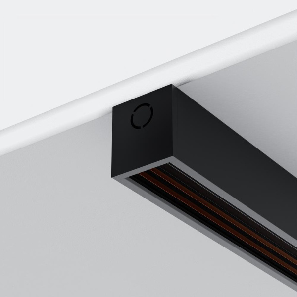 Заглушки для накладного низкопрофильного шинопровода Exility 2шт.