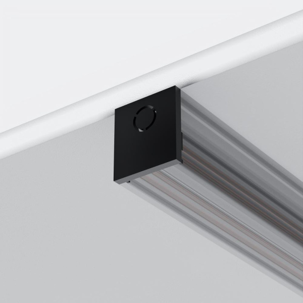 Заглушки для накладного низкопрофильного шинопровода Exility 2шт.