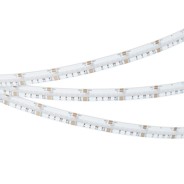 Лента CSP-X840-12mm 24V RGBW-Warm (17.2 W/m, IP20, 5m) (Arlight, 5 лет)