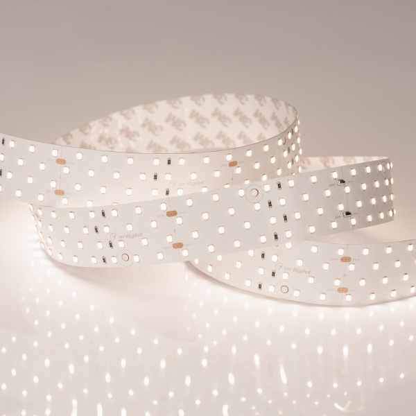 Лента RT 2-2500 24V Warm3500 4x2 (2835, 700 LED, CRI98) (Arlight, 30 Вт/м, IP20)
