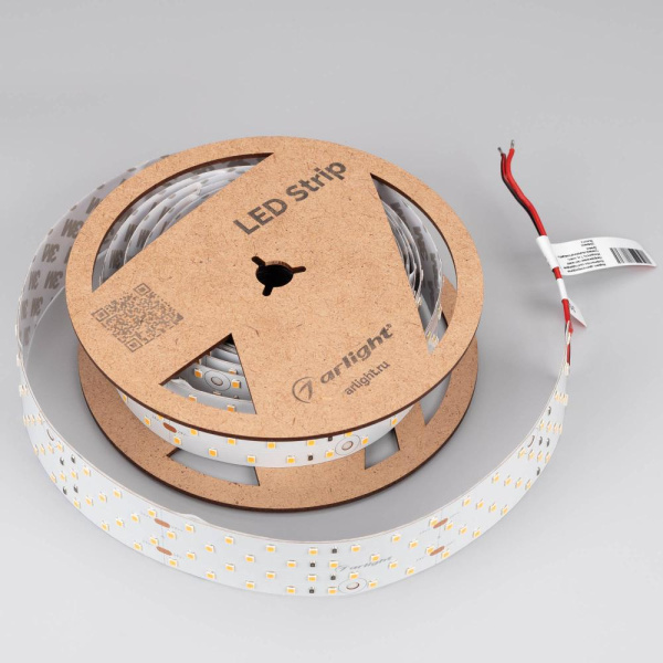 Лента RT 2-2500 24V Warm3500 4x2 (2835, 700 LED, CRI98) (Arlight, 30 Вт/м, IP20)