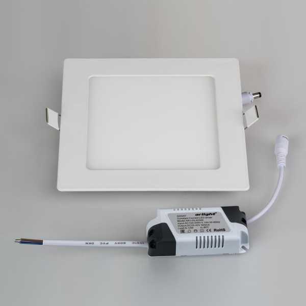 Светильник DL-172x172M-12W Day White (Arlight, -)