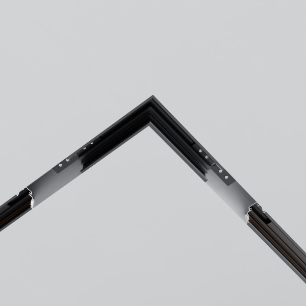 Коннектор угловой Exility для встраиваемого низкопрофильного шинопровода