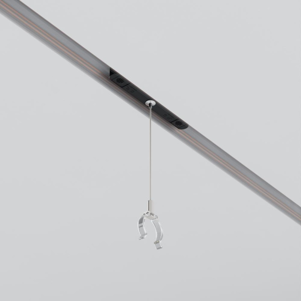 Коннектор с тросовым подвесом Tau в шинопровод Exility