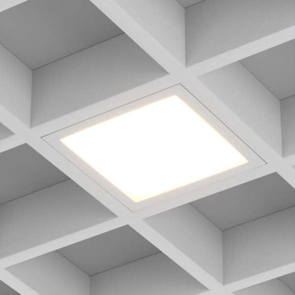 Светильник DL-GRIGLIATO-S90x90-12W Warm3000 (WH, 90 deg, 230V) (Arlight, IP40 Металл, 5 лет)