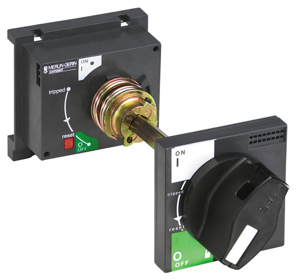 ВЫНОСН.ПОВОРОТ.ЧЕРН. РУКОЯТКА NS100/250