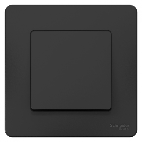 BLANCA С/У 1-клавишный ПЕРЕКЛЮЧАТЕЛЬ (сх.6), 10А, 250В, АНТРАЦИТ