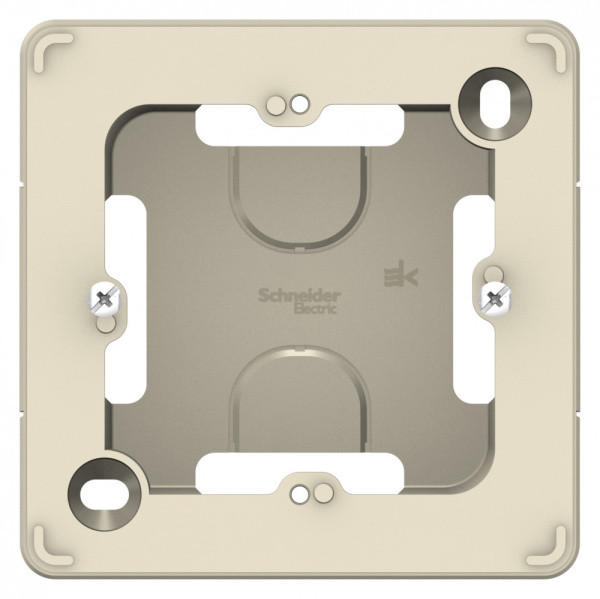 BLANCA С/У КОРОБКА ПОДЪЕМНАЯ с возможностью соедин. нескольких коробок, МОЛОЧНЫЙ