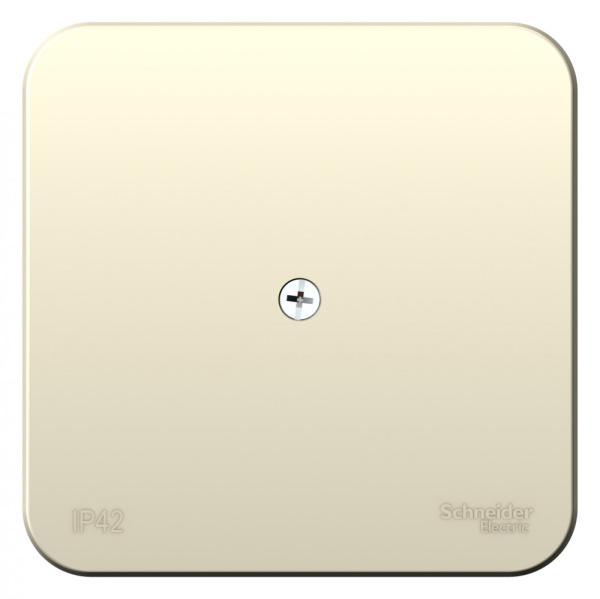 BLANCA О/У КОРОБКА РАСПРЕДЕЛИТЕЛЬНАЯ IP42, МОЛОЧНЫЙ