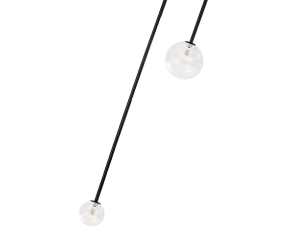 09408-2A,19 Люстра Иона черный G9 10W