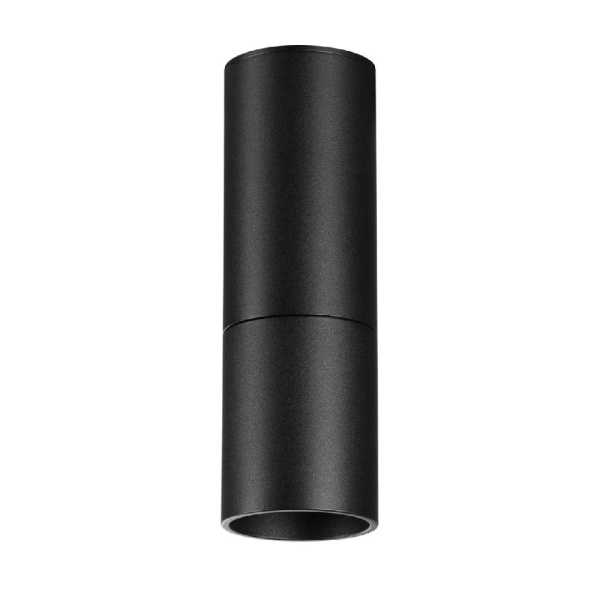 359317 OVER NT24 000 черный Светильник накладной светодиодный IP20 LED 10W 85-265V 3000K 1100Лм TUBO