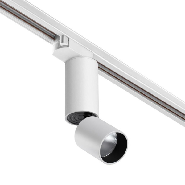 359320 PORT NT24 000 белый Светильник трековый однофазный трехжильный IP20 LED 10W 85-265V 3000K 1100Лм TUBO