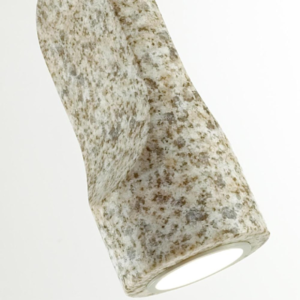 7010/1B L-VISION ODL25 235 Подвесной светильник серый/камень IP20 LED 1*5W 3000K 220V PIETRA