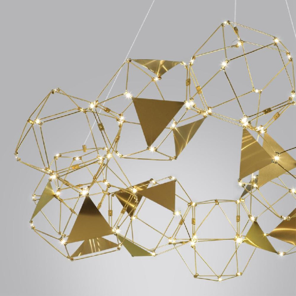 5086/56L L-VISION ODL25 503 античная бронза/металл Люстра LED 56W 4000K 3360Лм TRELLIS