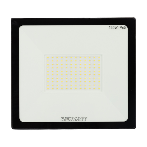 Прожектор светодиодный СДО 150Вт 12000Лм 6500К холодный свет, черный корпус REXANT