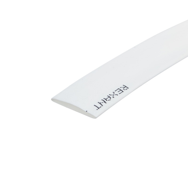 Трубка термоусаживаемая ТУТ нг 10,0/5,0мм, белая, ролик 2,44м REXANT