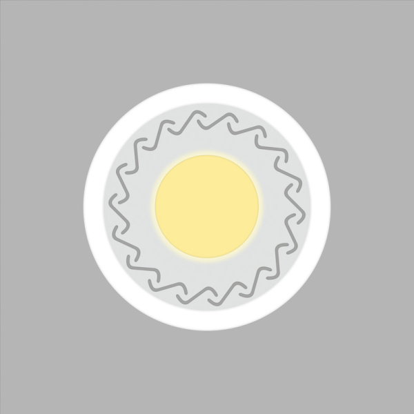 Светильник светодиодный встраиваемый REXANT Aurora&Sunset Wave с изменяемой цветовой температурой и регулируемой мощностью 4х2W 2700-6500 К LED