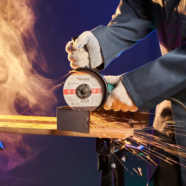 Диск отрезной по металлу 125х1,2х22,23мм KRANZ