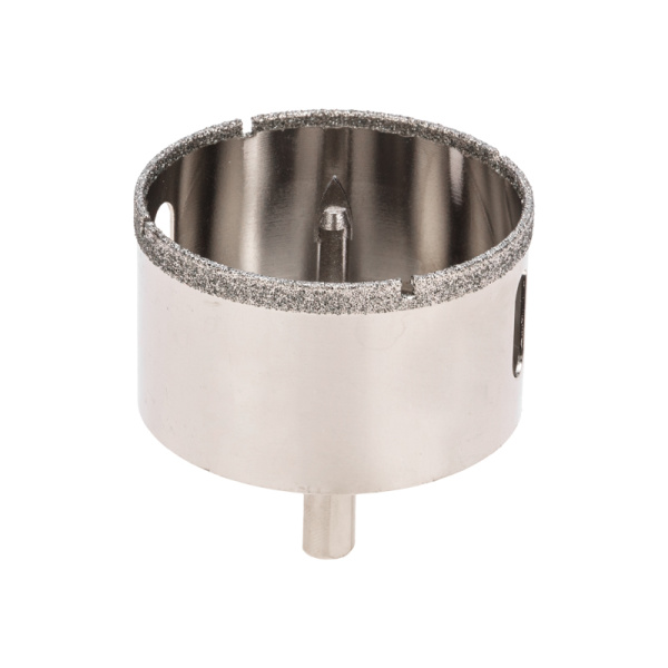 Коронка алмазная 65мм по керамограниту с центровочным сверлом KRANZ