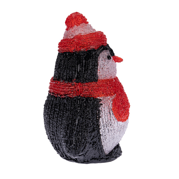 Акриловая светодиодная фигура Пингвиненок 19х14,5х25 см, 20 светодиодов, батарейки 2хAA (не входят в комплект) NEON-NIGHT