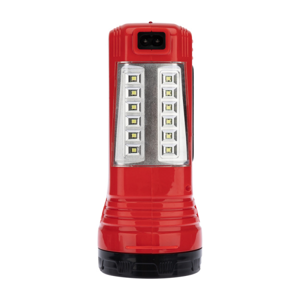 Фонарь прожекторный, двухрежимный, с наплечным ремнем и встроенной солнечной батареей REXANT