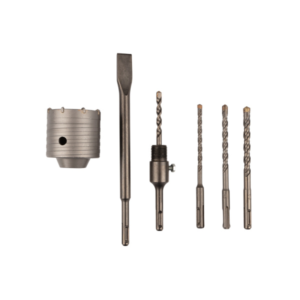 Набор для установки подрозетников SDS PLUS, 5 предметов KRANZ